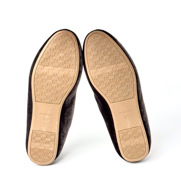 NEW Birdies The Starling Charcoal Faux Fur Loafers - Size 8.5 🖤✨👟 - Picture 8 of 9